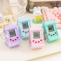 mini handheld arcade digital pet feeding kids toys nostalgic classic slot machine hanging ornaments gifts