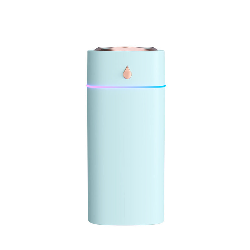 New arrival water drop humidifier three nozzle large fog volume mini small bedroom aromatherapy usb atmosphere light humidifier