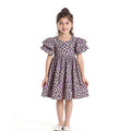 Summer floral girls' princess dress, cotton a-line skirt wholesale, new cross-border children's wear dress, girls' dress
