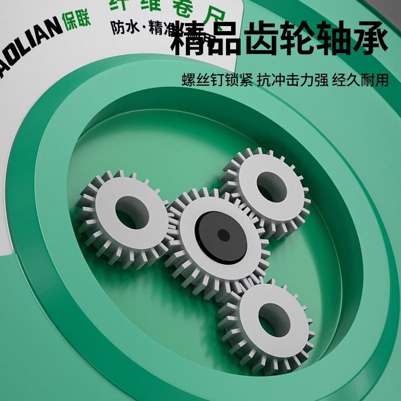 Baolian rubber-coated measuring tape 50m / 30m / 20m double-sided scale soft measuring tape engineering measuring tape soft measuring tape telescopic
