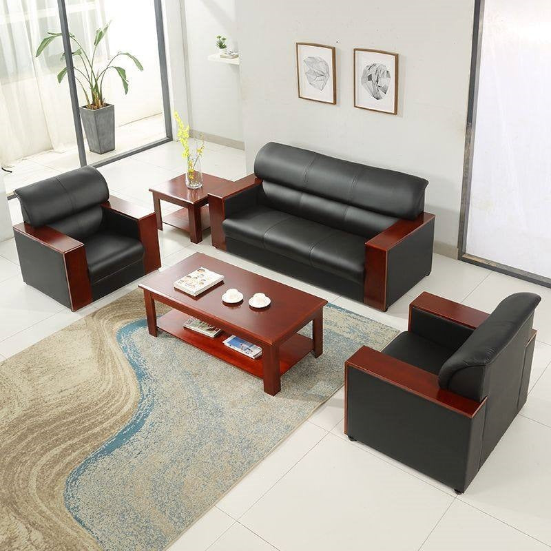 Office sofa business rest area vip reception bench sofa bank conference room reception sofa