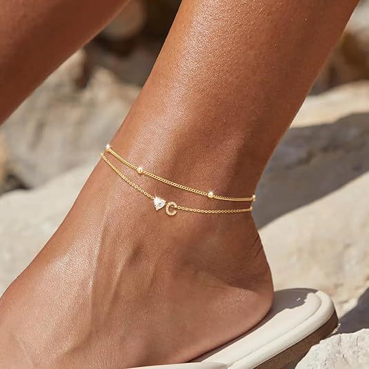 Anklet women's light luxury niche design exquisite anklet girls 2025 new arrival high-end summer jewelry