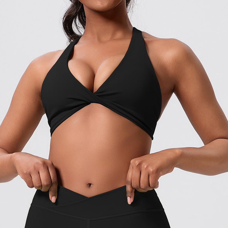 New arrival cross-border tight high waist yoga wear suit silm vest running fitness outdoor sports fitness wear suit