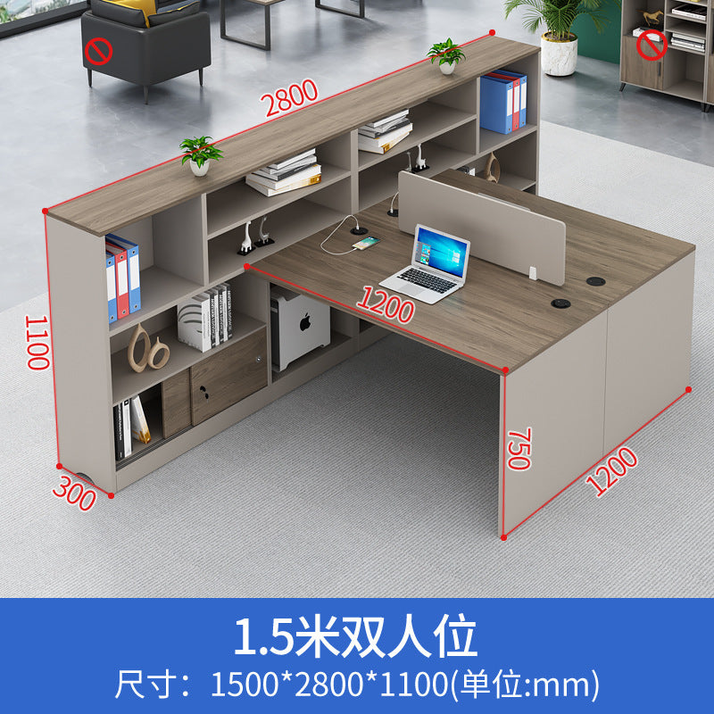 Screen desk partition clerk table office office building desk combination staff booth a802