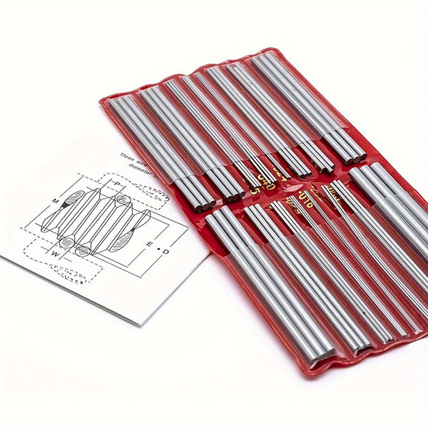 Wholesale Three-pin Gauge Three-wire Method Measurement External Thread Measurement Line Set 48 Pieces 16 Specifications Measurement External Thread Gauge