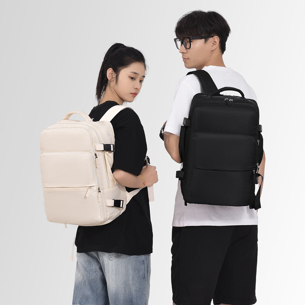 Processing custom large capacity travel backpack backpack female commuter business laptop bag student backpack