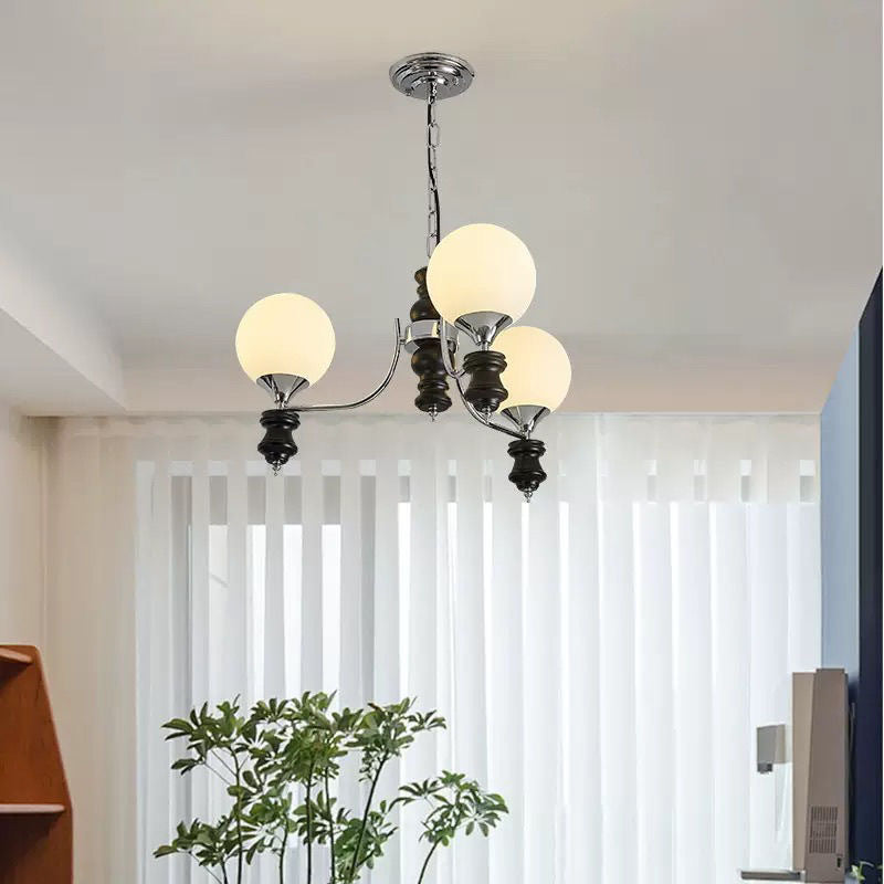 French antique living room chandelier American retro high-end magic bean hall main light high-end lighting design chandelier