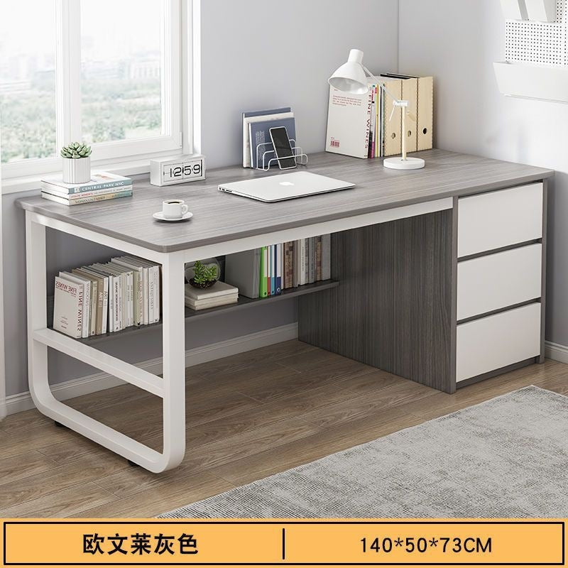 Desk computer desk desktop casualfor home student with drawer writing desk bedroom writing desk office storage desk