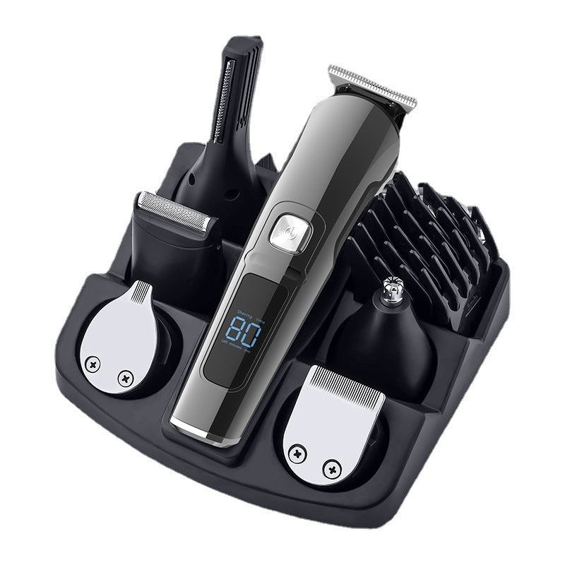 Household electric hairdressing electric clipper engraving suit multi-function full body washable shaving head electric clipper wholesale