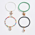 Rice beads bracelet wholesale cross-border holiday style jewelry shell accessories men's niche high-end accessible luxury hand jewelry women's bracelets