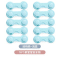 Wholesale double-lock child safety drawer locks - anti-pinch hand protection strips for baby safety - childproof door lock buckles & hook locks