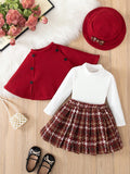 Girls' fall/winter new arrivals: stylish children's dresses - little princess tweed gowns & formal wear