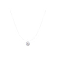 Mermaid's tears sparkling choker zircon fish line invisible necklace women's light luxury classy sense collarbone chain necklace accessories
