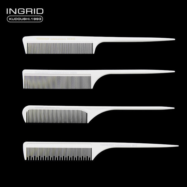 Highlights Steel Needle Tip Tail Comb Hair Salon Hair Styling Comb White Tony Cover Cut Hair Comb Cut Hair Comb