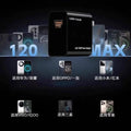 120w gan charger - fully compatible with huawei, honor, vivo, iqoo, realme, oppo, oneplus, and xiaomi