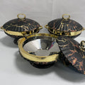 Black gold pattern