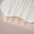 Aliexpress cross-border hot-selling fashionable european and american style unique minimalist niche english letter pendant necklace
