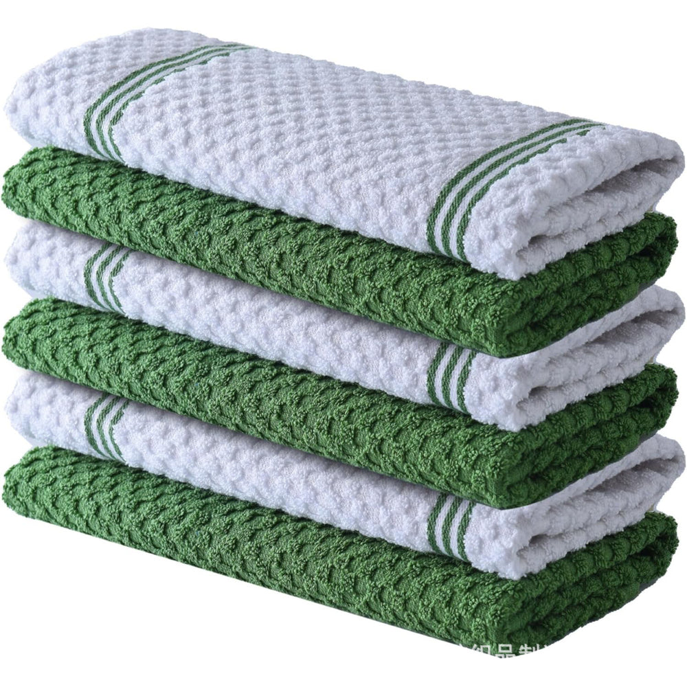kitchen towels, dishwashing and table wiping, non-stick oil cleaning towels, soft, absorbent and lint-free amazon pineapple towels