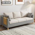 Bedroom double sofa small apartment scandinaviancasual modern economical rental house living room popular small sofa