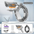[gray] shark electric water gun (mail order box with lithium battery)