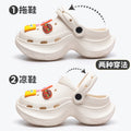 Spongebob squarepants platform clogs - women's 2025 new summer collection - outdoor, non-slip, beach sandals, height-increasing slides