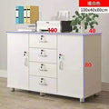 Office file cabinet with lock, storage cabinet, drawer storage cabinet, low cabinet, movable storage cabinet, balcony storage cabinet