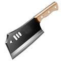 Hand-forged chopping and slicing knife, dual-purpose kitchen knife for home use. sharp, self-sharpening, ideal for slicing, dicing, and meat cutting. this cleaver is also sharpenable