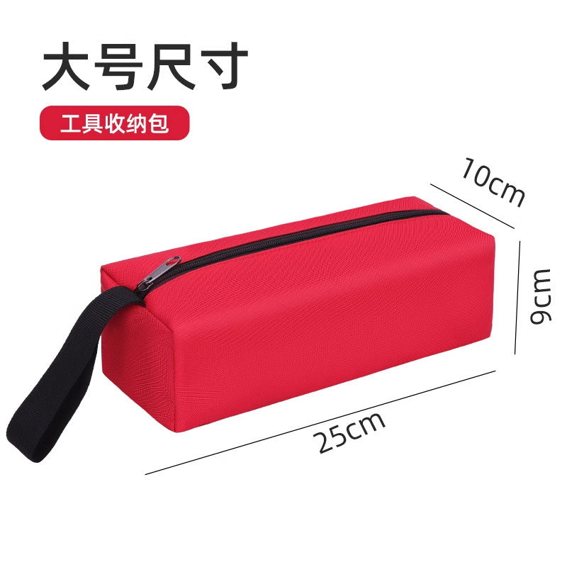 Multi-purpose hardware tool bag - durable, organized, waterproof pouch for small hardware parts, plumbers, and electricians