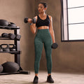 new women's matte yoga pants - high-waisted, tummy-control, peach-lift leggings for workout and yoga