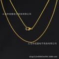 1pcs necklace men's and women's gold/copper chain link cuban necklace jewelry diy wholesale