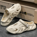 Coconut hole shoes men's summernew arrival slippers men's outdoor non-slip shit-stepping toe beach shoes sandals women's slippers