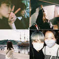 Retro disposable camera film camera film point and shoot camera bestie student birthday gift yan cai