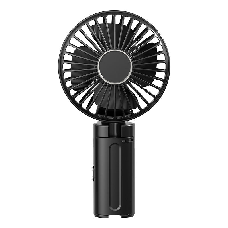 Creative new umbrella fan - portable clip-on fan for outdoor use, usb rechargeable, home desktop foldable mini fan