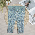 Mamapapas baby girl's spring/autumn casual long-sleeve top + denim pants set (export quality)