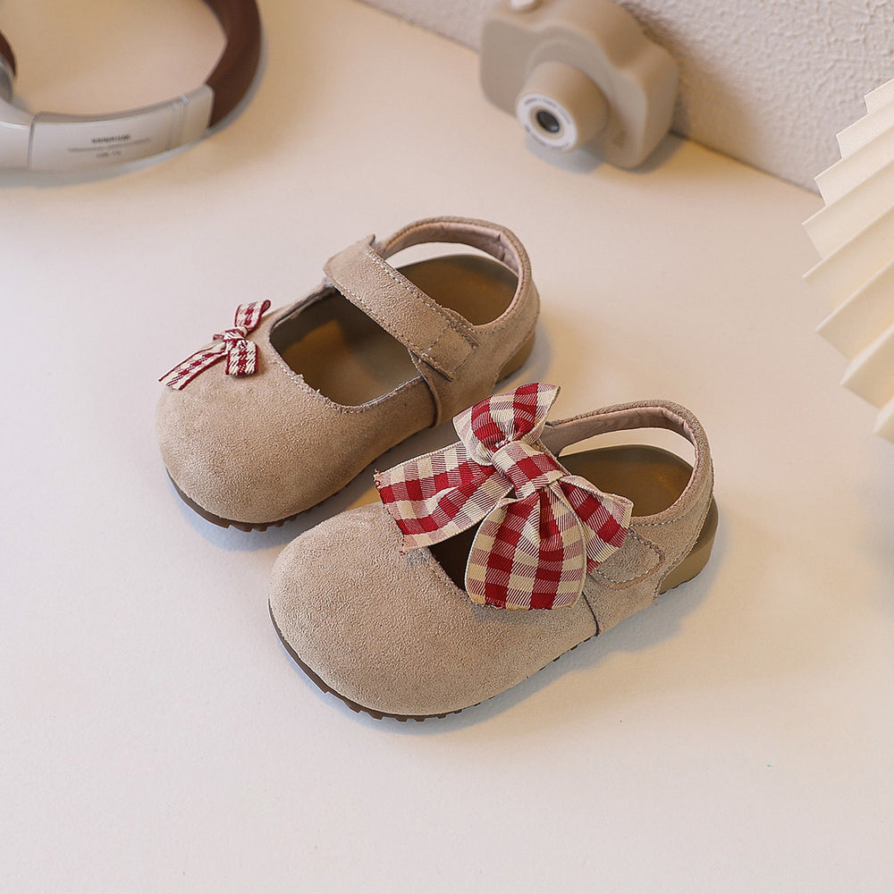 Custom square-toe, closed-toe sandals: stylish new spring collection for kids - round-toe, half-wrap, soft-soled, non-slip princess shoes