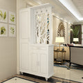 Double-sided entrance cabinet partition cabinet living room cut out screen casual entrance shoe cabinet room hall cabinet foyer entrance cabinet