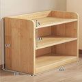 Solid wood bookshelf living room simple floor bookcase student storage rack children's home multi-layer bedroom storage cabinet