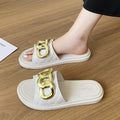 Influencer-approved, new square-toe, fairy-style bow sandals for women. perfect for summer wear, these wedge-heeled, fashionable, versatile, flat, and non-slip slides are a must-have