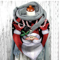 Export fashion buckle imitation cashmere printing scarf long scarf triangle scarf