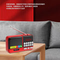 Jinzheng ky-826 bluetooth radio - mini portable speaker for seniors - card music player with timer, shutdown, and recording function