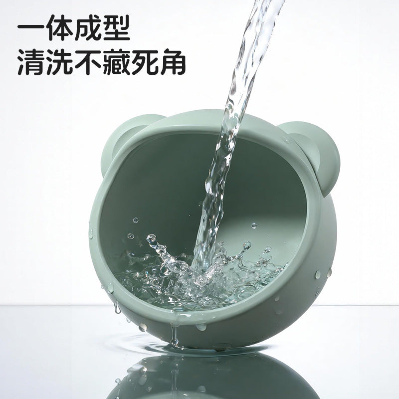 All-in-one baby feeding bowl set - anti-spill, non-slip silicone tableware for home use