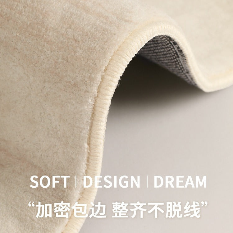 Accessible luxury round carpet living room sofa classy bedroom bedside cloakroom computer chair swivel chair study table floor mat