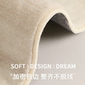 Accessible luxury round carpet living room sofa classy bedroom bedside cloakroom computer chair swivel chair study table floor mat