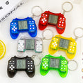 Mini tetris game console keychain - retro handheld arcade - nostalgic backpack charm - wholesale for street vendors
