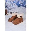 plus sizeheattech snow boots for women winternew arrivalthick sole heightening women's boots casual boots with cotton lining