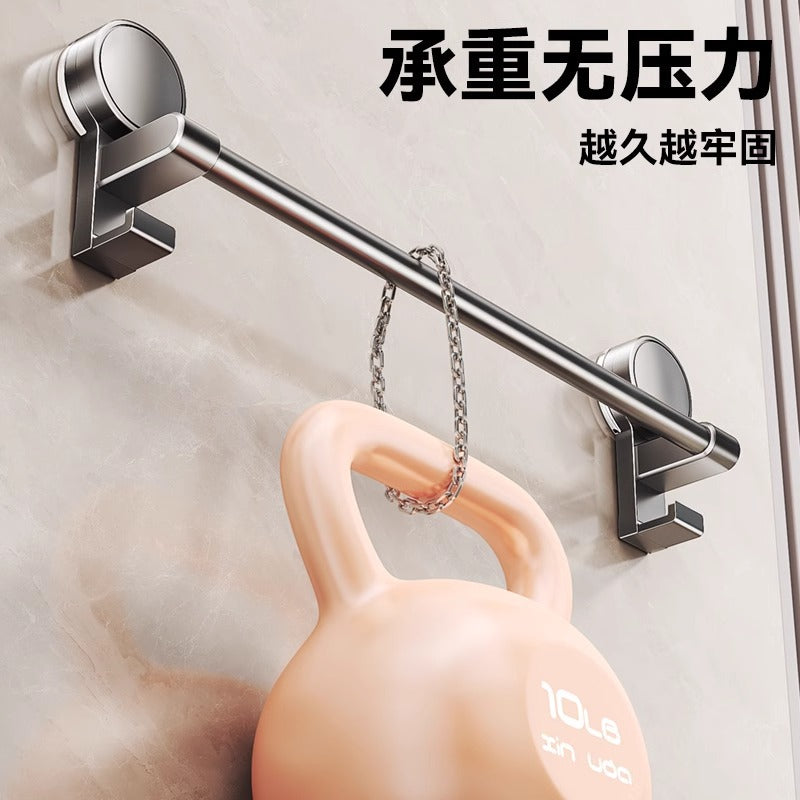 Bathroom suction cup slipper rack - no drilling required, toilet wall-mounted organizer, slipper storage solution