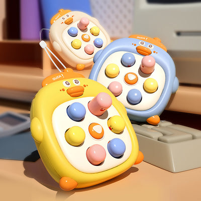 Palm whack-a-mole press and play: early education & brain development toy for babies & toddlers (0-1 year olds) - finger press fun for 6-month-olds & 8-month-olds