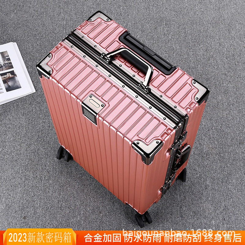 Luggage 2024 new thickened silent wheel password box can sit large capacity women's strong and durable suitcase is oversized