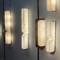 Spanish natural marble wall lamp - ideal for hotel, villa, background wall, entryway, stairwell, hallway, bedroom, and bedside decor