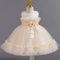 Wholesale girls' sequin tulle princess dress - perfect for kindergarten graduation, evening events, and more!
